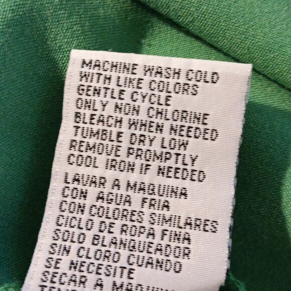 Shelby & Palmer Green Peplum Dress. Colorblock. Professional. Career - Picture 8 of 9